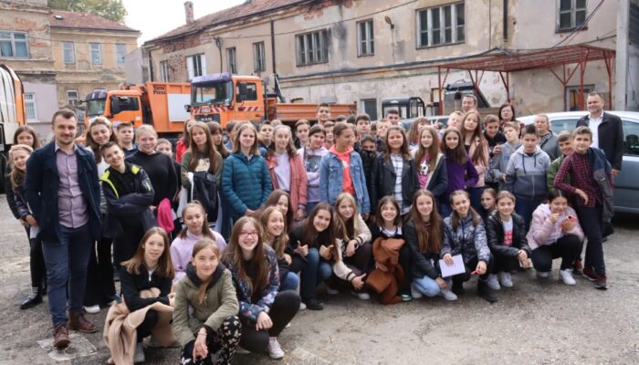 Posjet učenika i nastavnika JKP “Bašbunar”