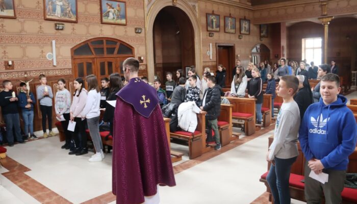 KRIŽNI PUT ZA UČENIKE I DJELATNIKE  KATOLIČKOG ŠKOLSKOG CENTRA „PETAR BARBARIĆ“ 