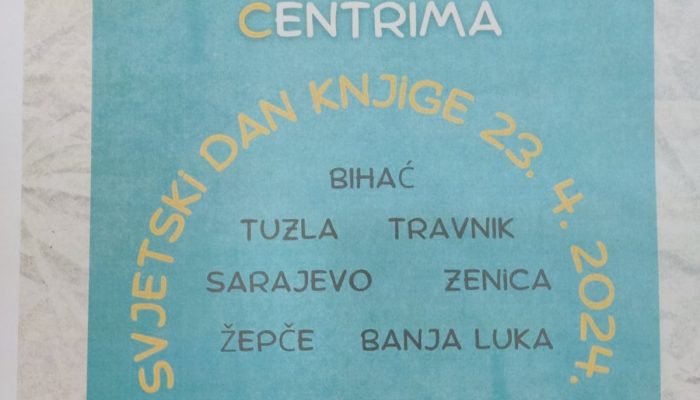 KNJIGU ŠALJEMO CENTRIMA 