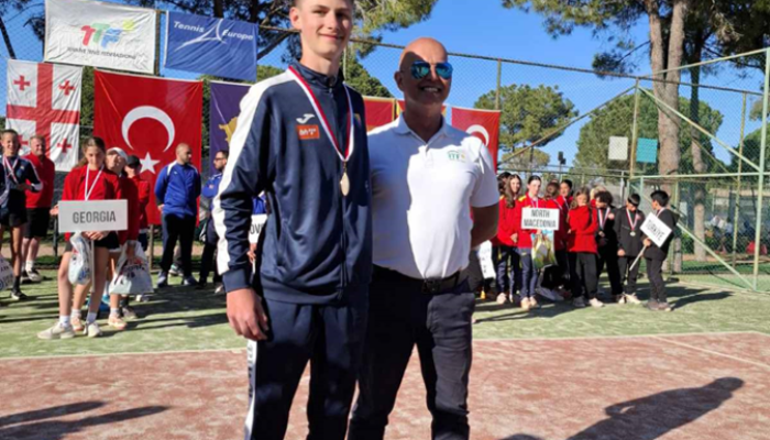 Andrija Martinović pobjednik teniskog turnira u Antaliji