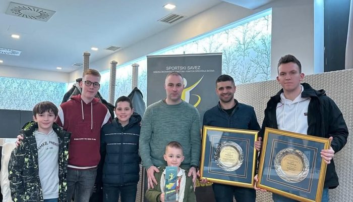 Luka Sučić, trostruki državni prvak u stolnom tenisu