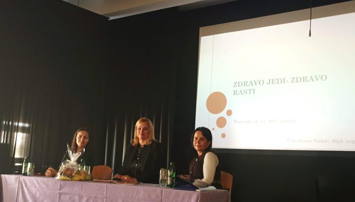 Predavanje „Zdravo jedi, zdravo rasti“