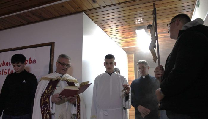 Božićni blagoslov u KŠC-u „Petar Barbarić“ u Travniku