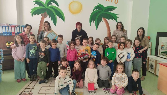 Proslava rođendana oca Ante Gabrića u vrtiću