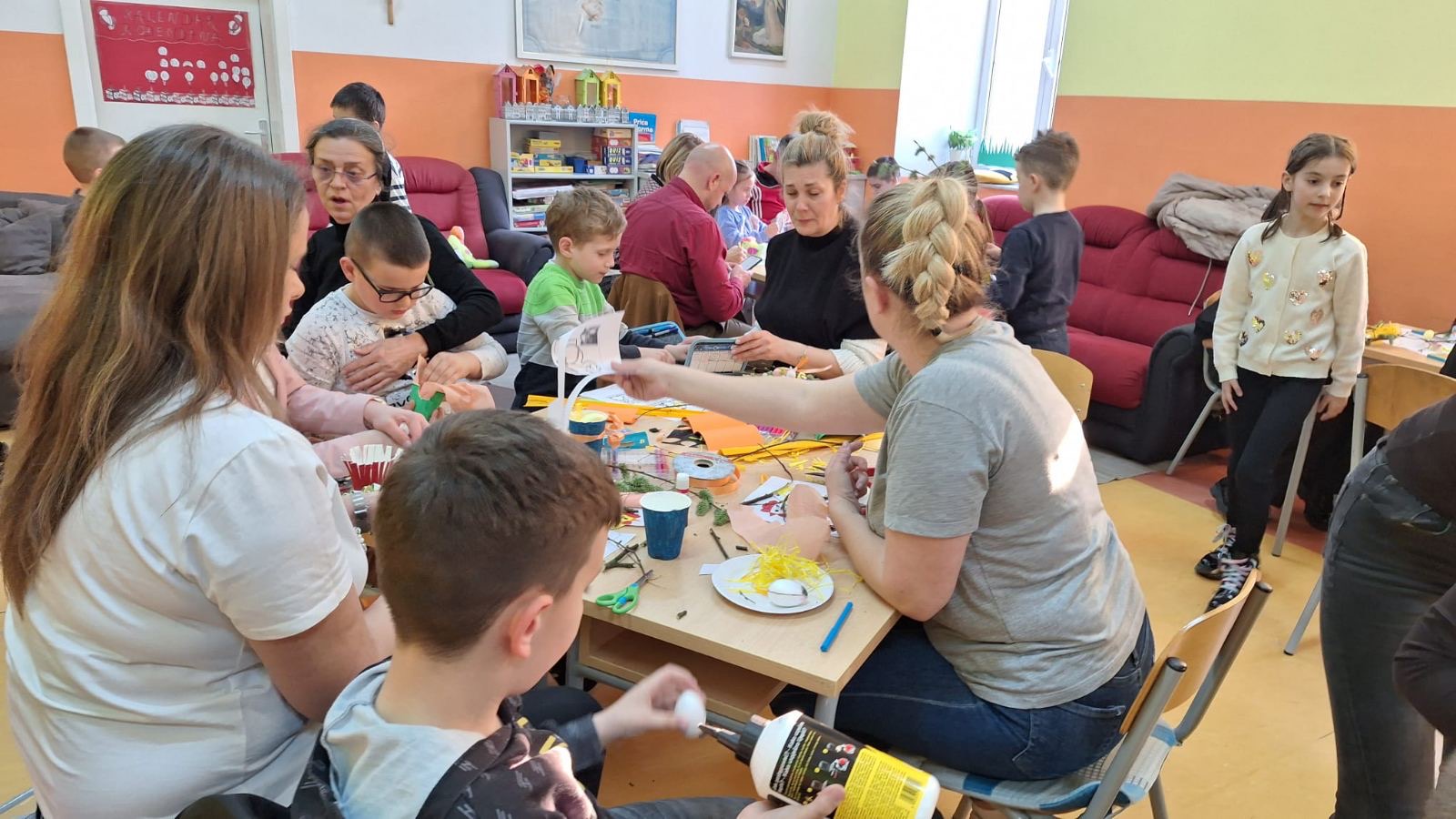 USKRSNA RADIONICA U PRODUŽENOM BORAVKU