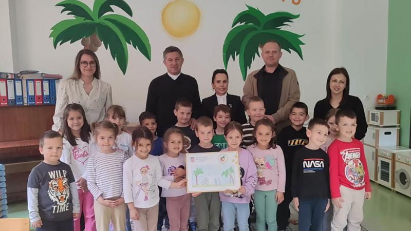 Državni tajnik Barać posjetio travnički vrtić