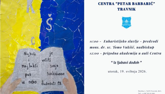 POZIVNICA ZA DAN ŠKOLE
