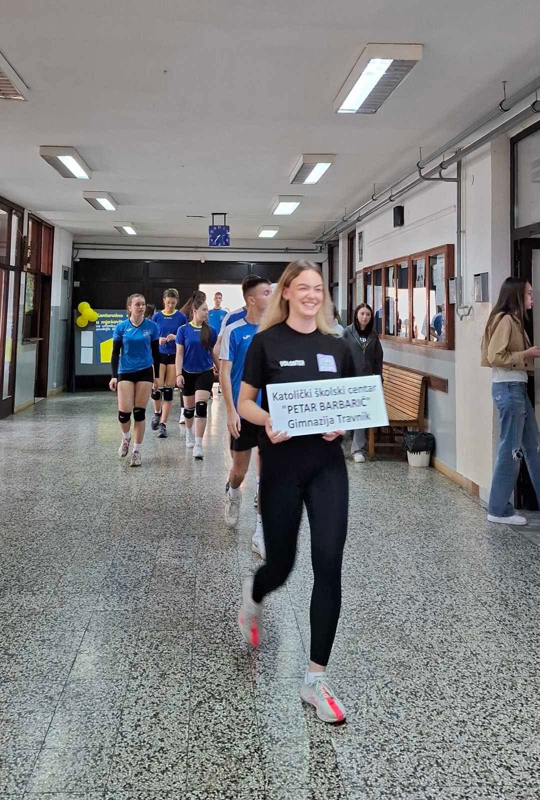Kantonalno sportsko natjecanje u odbojci